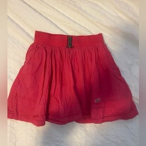 Pink hollister skirts size small 15$